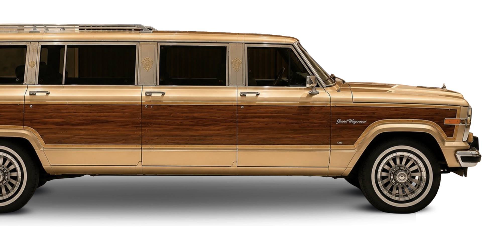 Grand Wagoneer Cut Wood